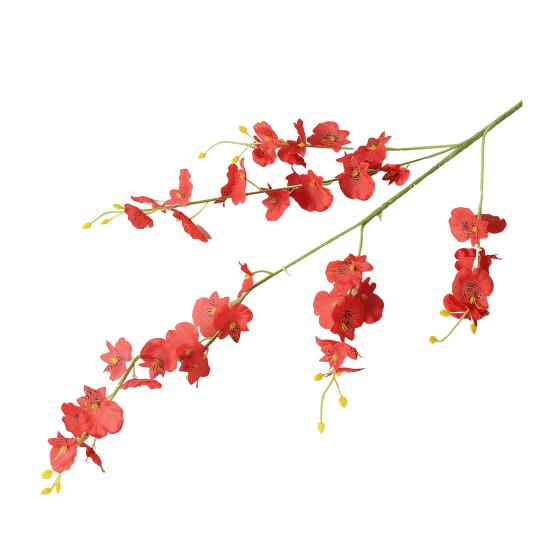 39" Искусственные Цветы Фаленопсис 5 Стеблей Искусственные Орхидеи Растения для Вазы Девичник Домашняя Вечеринка Свадебное Украшение