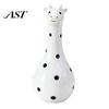 Artistic Bouquet Holder Cute Polka Dot Giraffe Vase, Hand-painted Resin Flower Creative Big-mouthed Quirky Interior Design Accents for Home
