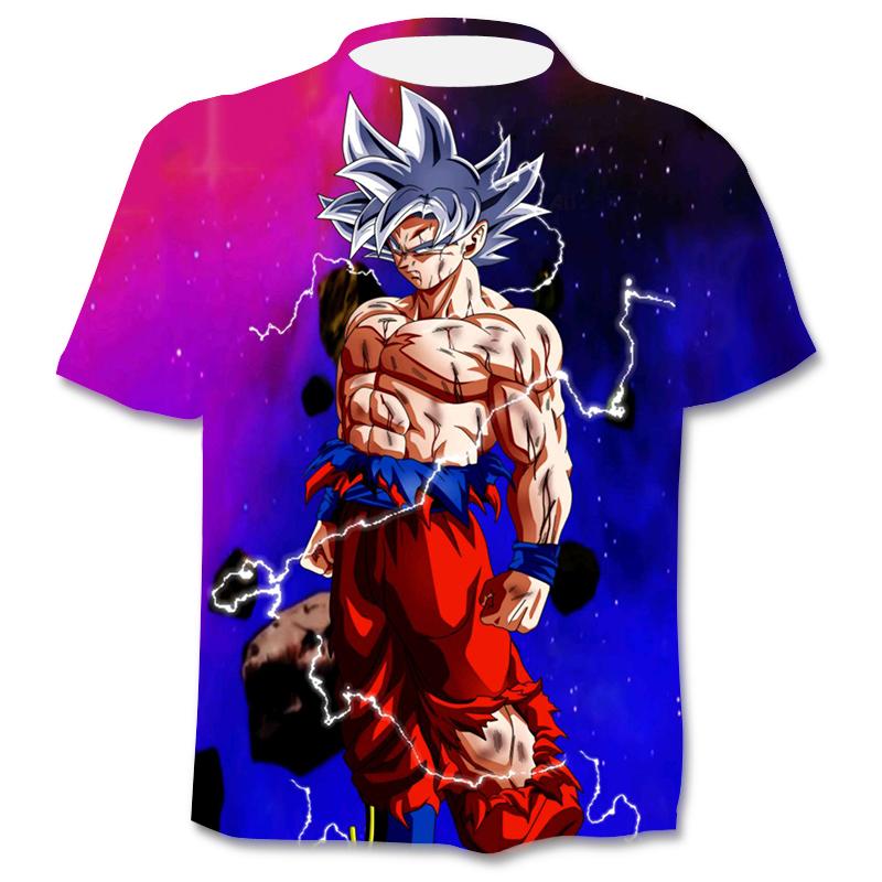 Anime Women's T-Shirts Fun 3D T-Shirts Boys Clothing Fashion Harajuku Tops Summer O-Neck Shirts Plus Size Street Clothing