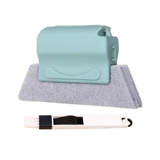 Набор щеток для чистки оконных направляющих Yousheng Ручные щетки для чистки оконных пазов Двусторонняя конструкция Сменная губка для чистки