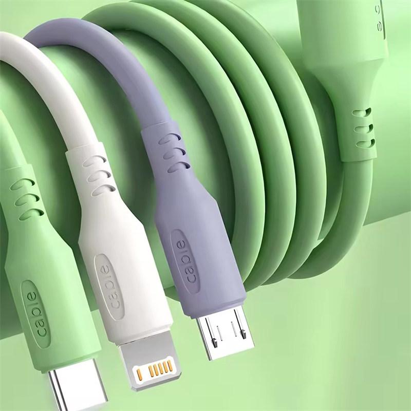 Кабель для сверхбыстрой зарядки 3 в 1 для iPhone15 14 13 12 11 X Pro Max Micro USB Type-C Зарядное устройство для телефона Кабель для передачи данных USBC