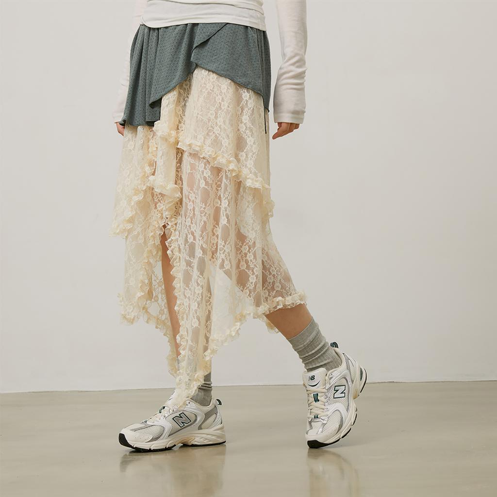 New Balance Кроссовки унисекс 530 Sea Salt Marsh Green Кремово-белые MR530SX