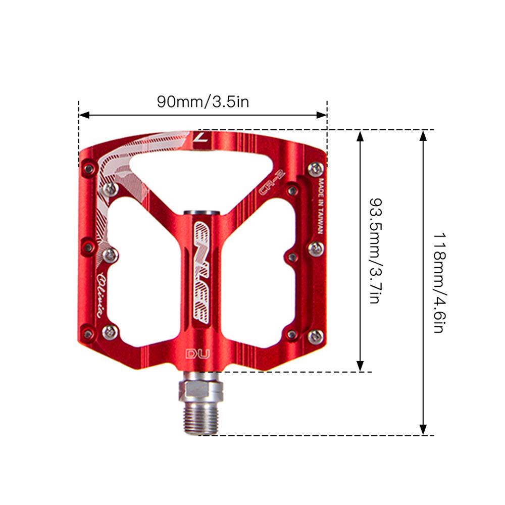 Велосипедные педали из алюминиевого сплава, плоские велосипедные педали на платформе, педали для горного велосипеда, велосипедные педали