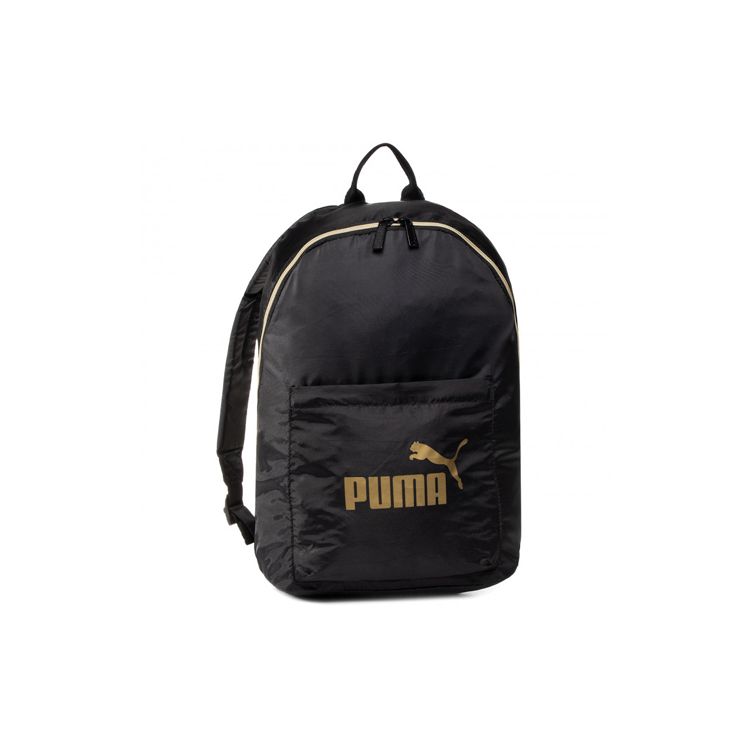 Puma Женский сезонный рюкзак Core с застежкой-молнией Текстильный рюкзак Унисекс рюкзаки Черный 076573-01