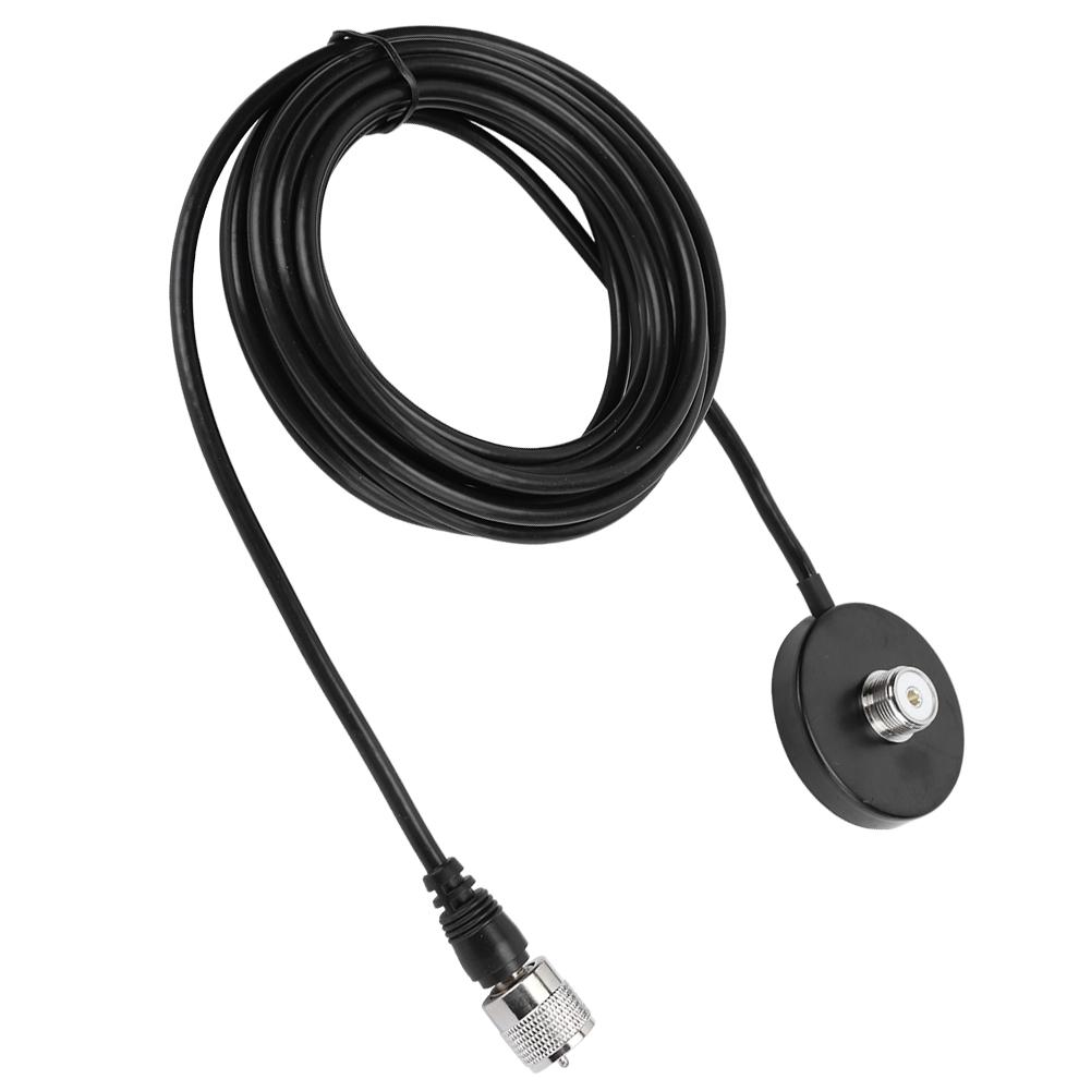 Автомобильная мобильная радиоантенна, магнитное основание, присоска, магнитное крепление, базовый кабель для автомобильного радиоприемника