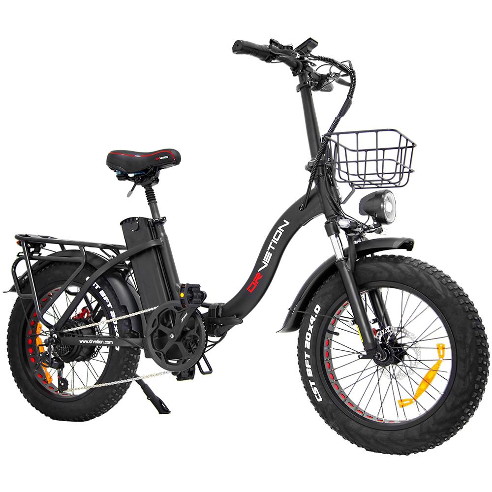 DRVETION CT20 Electric Bike for Women 250W Motor 48V 10Ah Battery