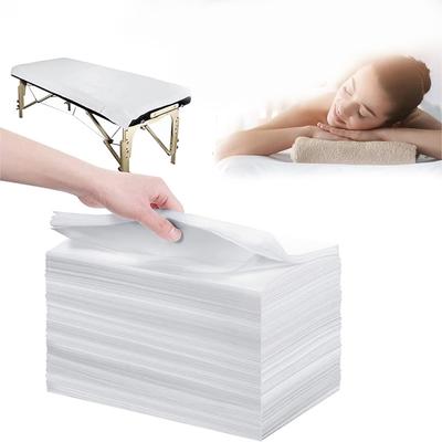 100 шт. салонные массажные простыни, покрывало, белые спа-простыни, одноразовые простыни, нетканые ткани