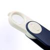 Высококачественная 10-кратная складная лупа-брелок с цепочкой для ключей и светодиодной подсветкой, повседневный увеличительный карманный инструмент