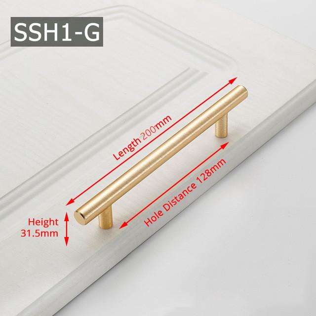 Zinc Alloy Pearl Gold Cabinet Knobs Kitchen Door Handles Drawer Cupboard Door Handle Cabinet Handles for Furniture Hardware