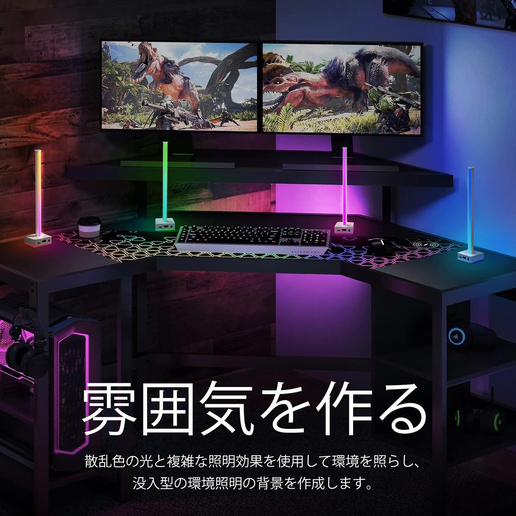 Настольная подставка для наушников USB светодиодный настольный светильник подставка для гарнитуры простая сборка решение для хранения гарнитуры на столе украшение для ПК светодиодный светильник 50 цветовых режимов