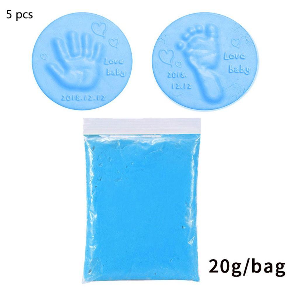 Пластичность Глина и Тесто Пластилин Обучение Отпечаток Ноги Грязь Глина Пушистый Отпечаток Руки Новорожденного