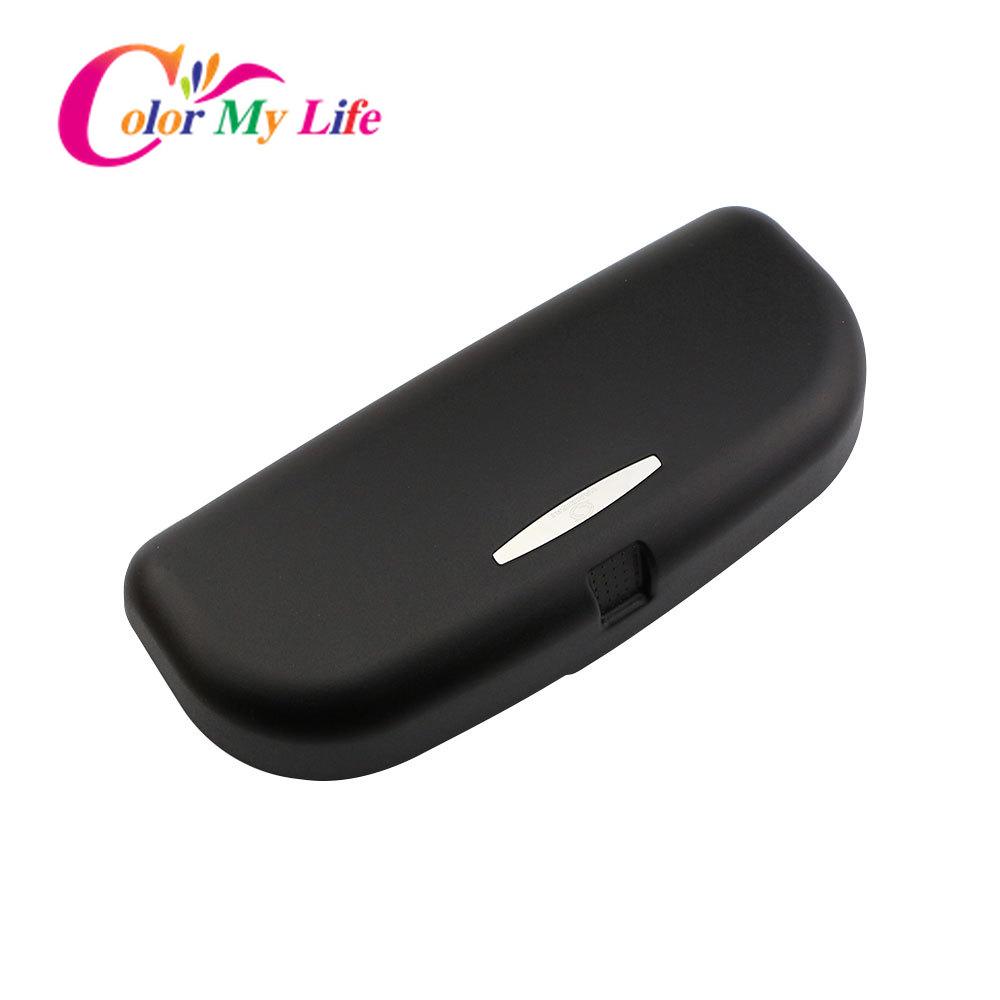 Чехол для очков Color My Life, органайзер, держатель для солнцезащитных очков, карманы для хранения для Nissan X-trail Qashqai Murano Sunny Juke