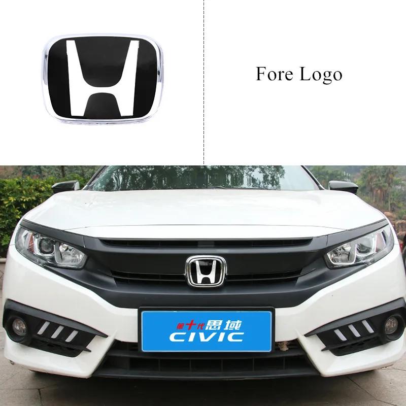 APN1 Honda Civic Fit HRV Vezel Avancier Car Emblem Decor Sticker for Front Grille Trunk Steering Wheel Accessories 2006-2025 Models