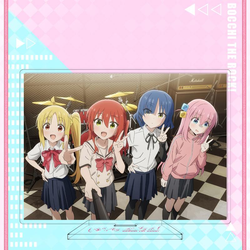 Подставка для модели аниме Bocchi The Rock Girls, Gotou Hitori Ijichi Nijika Yamada Ryo Kita Ikuyo, держатель для стенда
