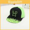 Pattern Minecraft Kids Cotton Baseball Cap With Flat Brim Sunshade Outdoor For