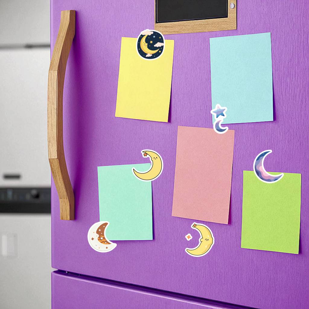 35pcs Cute Celestial Stickers Cartoon Stars Stationery Stickers DIY Stickers For Suitcase Fridge Phone Luggage Laptop Guitar