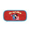 Stitch Double Compartment Gift Pencil Case With Spacious Storage For Children And Teens