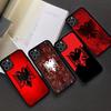 Албания Албанцы Флаг Чехол для телефона Для IPhone 17 16 15 14 13 Plus 12 11 Pro Max PC+TPU Чехлы Задняя крышка