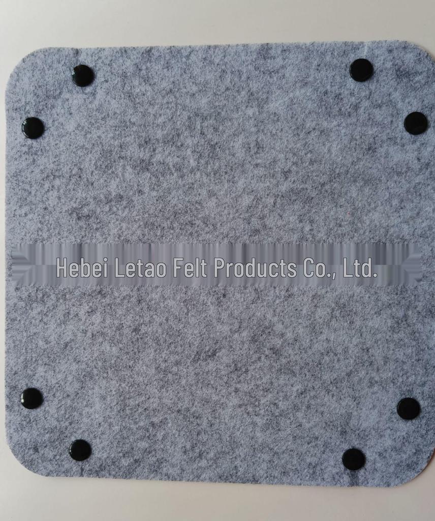 Foldable Felt Storage Tray for Coffee Table Organization