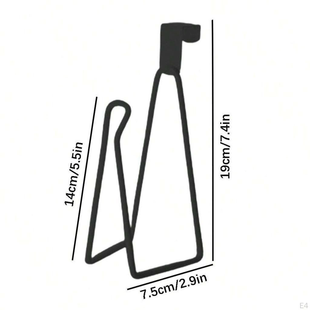Надбачковый держатель для туалетной бумаги, Вмещает 1 рулон, Прочный, Компактный,