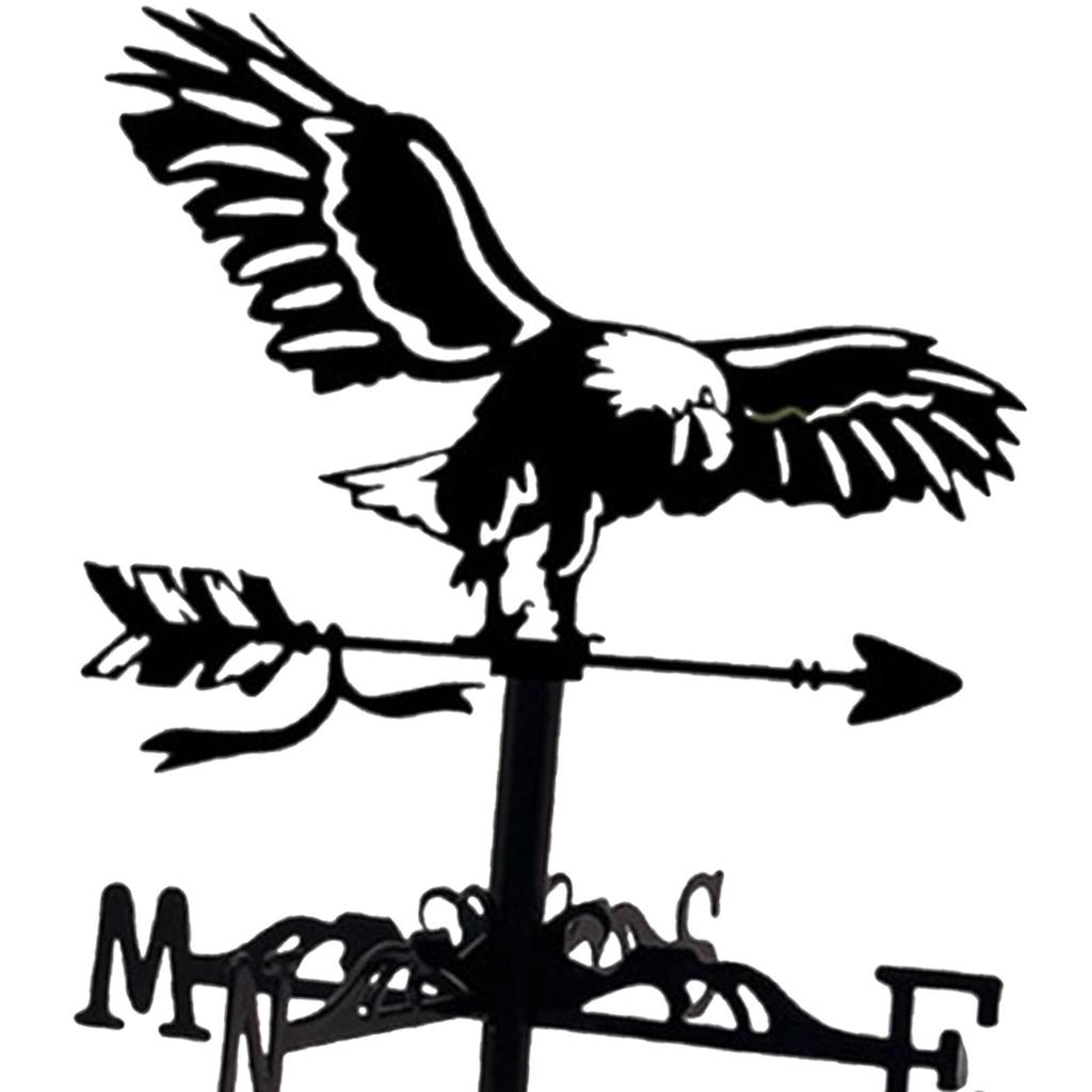 Флюгер ретро силуэт настольный орнамент винтажный флюгер флюгер для газона снаружи двора фермы двор