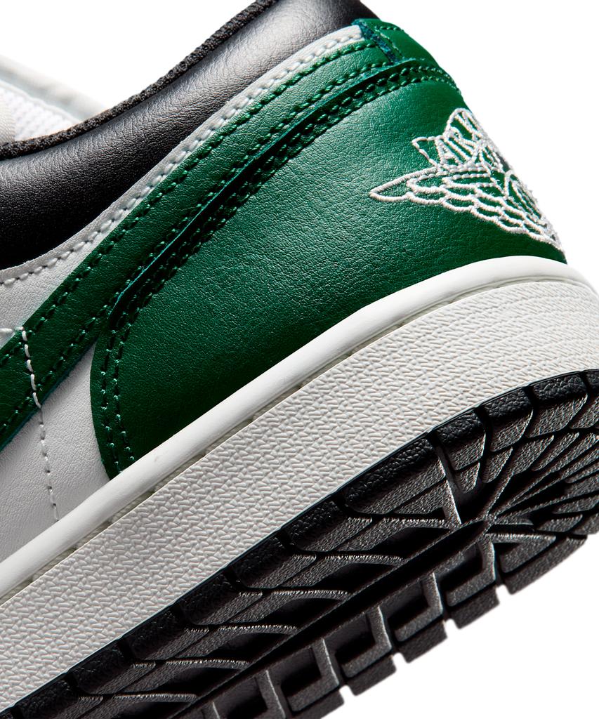Nike Air Jordan 1 Low M - Черный:Гоге Зеленый:Summit White / 553558-047