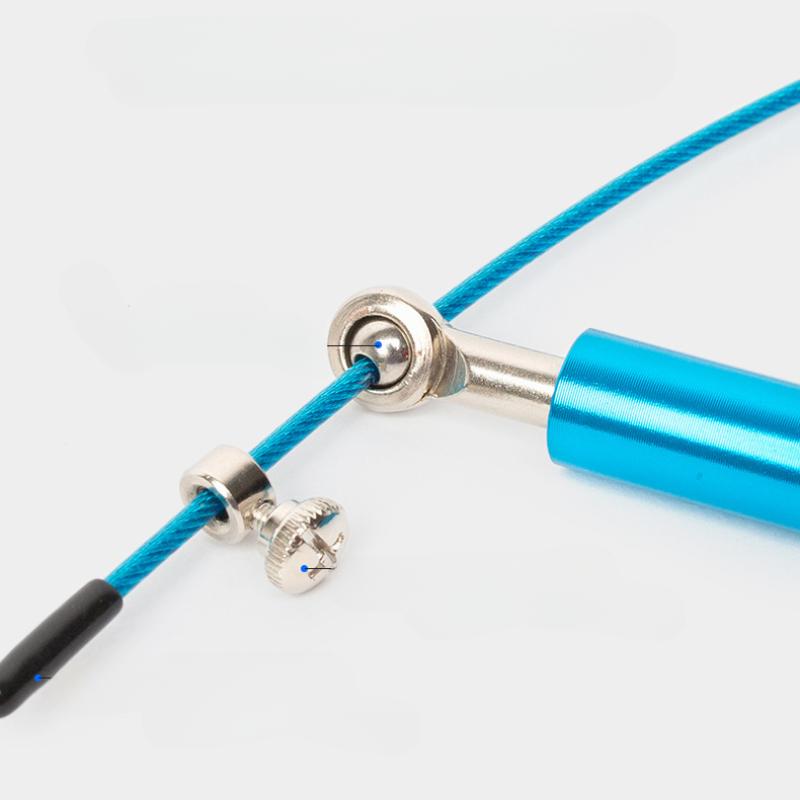 Обучение учащихся средней школы из алюминиевого сплава, скакалка для взрослых, фитнес-спортивное оборудование, универсальный подшипник, стальная проволока, скакалка