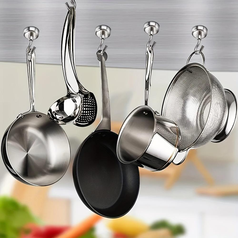 12 шт. мощный магнитный крючок настенный практичный несущий крючок ключ пальто чашка подвесная домашняя кухня организация хранения