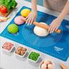 Большой силиконовый коврик, кухонный коврик для замешивания теста, коврик для выпечки, кулинария, торт, кондитерские изделия, антипригарные раскатывающиеся подушечки для теста, инструменты, листы, аксессуары