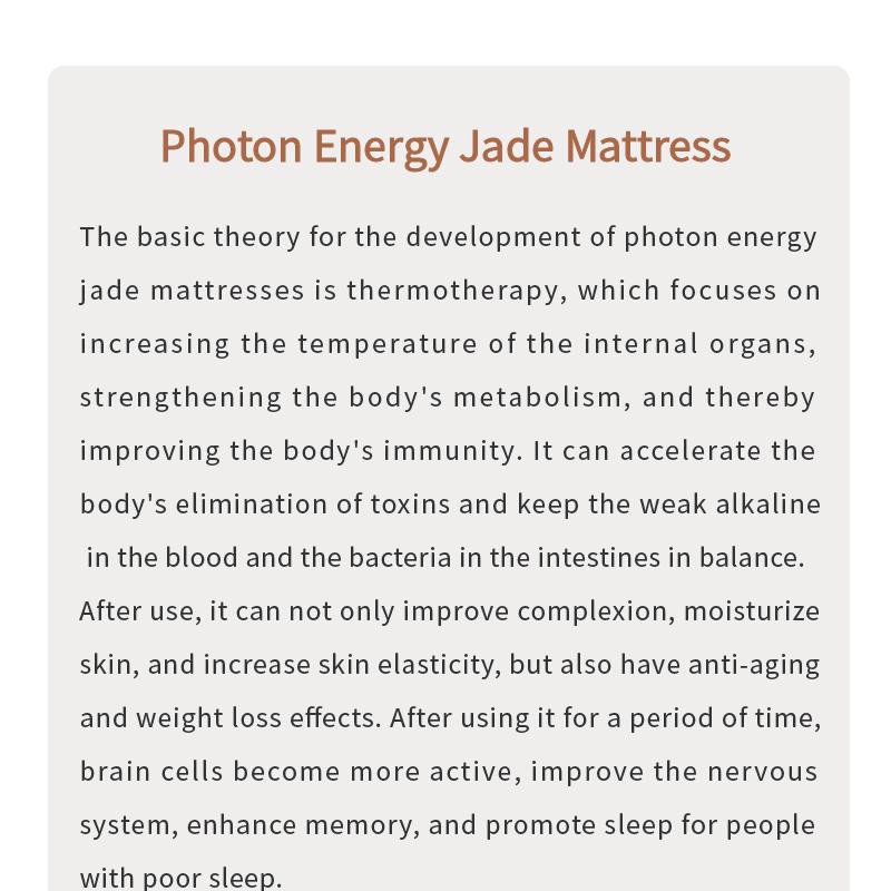 150×50 см инфракрасный магнитный биокристаллический коврик с технологией PEMF - подушка для массажа с фотонами и энергией чакры, грелка