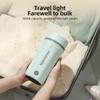 Portable Travel Electric Kettle 500ml Stainless Steel Portable Electric Kettle for Boiling Water