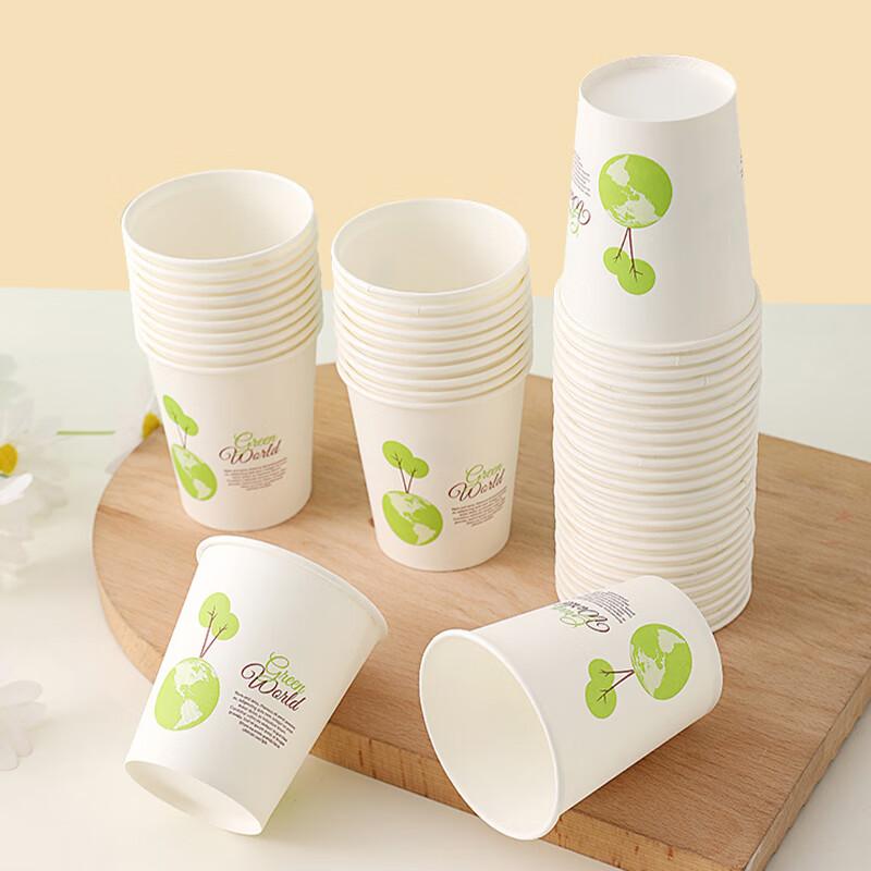 AOmeiyou Disposable Paper Cups, Office Coffee Cups, Thick Paper Cups for Business And Home Use, Family Pack, Whole Box, 230ml*1000 Pieces