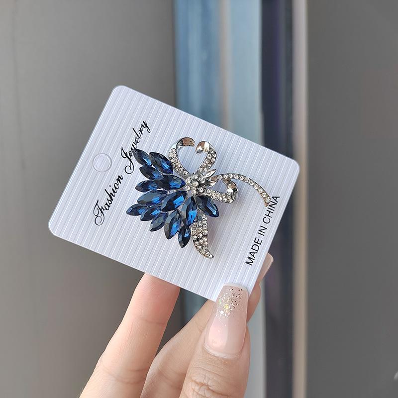 Брошь Moran Crystal Bouquet, женская, элитная мода, инкрустированная бриллиантами, аксессуары для одежды, брошь, булавка