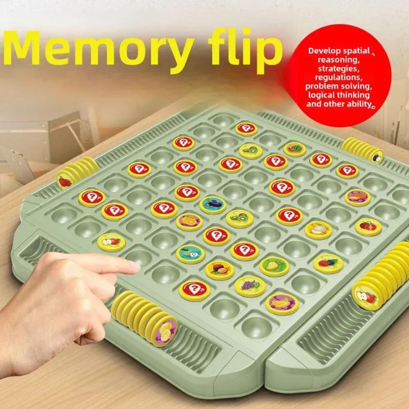 Настольная игра «Стратегические шахматы на фруктовую тематику: игра на развитие памяти, познавательная развивающая игрушка для всей семьи, детей, на праздники и вечеринки».