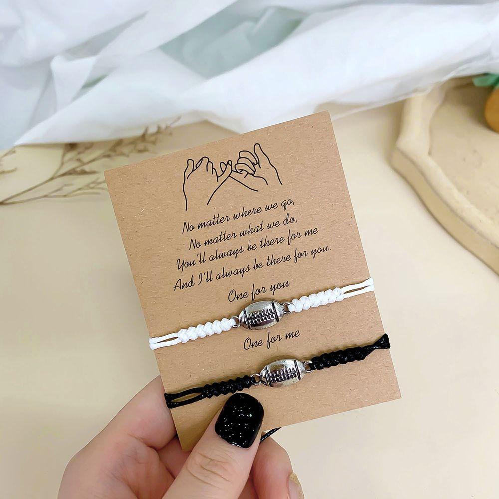 Basketball Football Jewelry Accessories Ball String Rope Couple Hand Rope Korean Style Bracelet