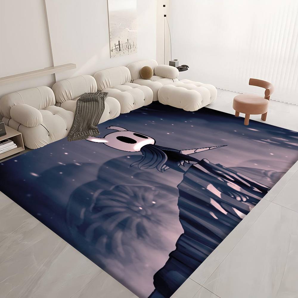H-Hollow K-Knight Game Hallway Carpet INS Style Soft Bedroom Floor House Laundry Room Mat Anti-skid Bedside Area Rugs