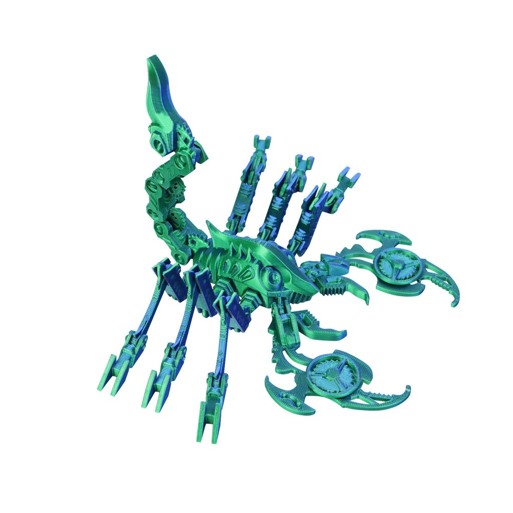 3D-печатная игрушка-скорпион с подвижным суставом для взрослых и детей