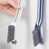 3 in1 Long Handled Gap Brush Hard Bristled Corner Brush Effective Cleaning Brush  Window Grooves