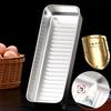 Bacon Container for Refrigerator Stainless Steel Airtight Bacon Storage Containers with Lids Dishwasher Safe Deli Meat Crisper Box Space-Saving