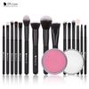 15PCS Make Up Brushes Set with Brush Clean Box Eyeshadow MakeUp Brushes Set Natural Goat Hair Cosmetics Brush Set
