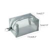 Multipurpose Breathable Square Mesh Storage Pouch Lightweight Mini Wash Bag Mini Zipper Coin Purse Large Capacity Coin Purse