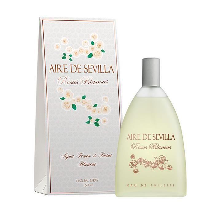 Aire De Sevilla Rosas Blancas Eau De Toilette Vaporisateur 150ml