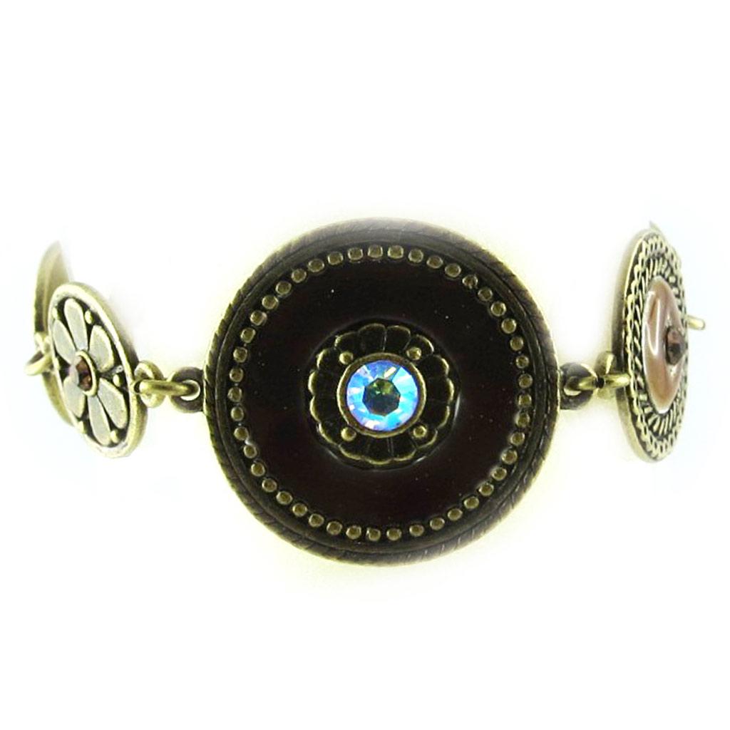 Les Trésors De Lily [E2566] — Коричневый дизайнерский браслет «Byzance»