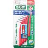 G.U.M. Gum and Interdental Brush L-Shaped SSS Dental Care (interdental Cleaners) Insert the Tip of the Brush Slowly Straight Into the Interden