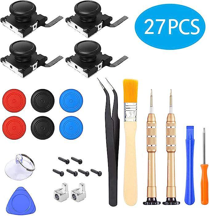 Набор отверток для ремонта джойстика Nintendo Switch 3D Joy-Con для левой и правой ручки