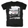 Винтажная футболка The Killers Подарок для фанатов Хлопок Черный Унисекс Все размеры DI090 Унисекс Футболка