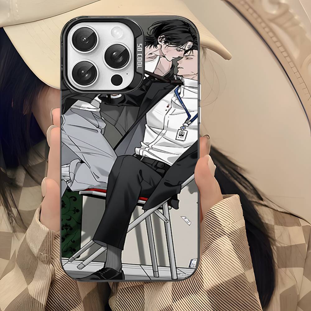 Peace Of God Bl Anime Phone Case Color Silver Shell For IPhone 17 16 15 14 13 12 11 Pro Max Plus