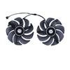 Graphics Card Cooler Video Fan For ZOTAC RTX 4090 4080 AMP Extreme AIRO Moon White,For ZOTAC RTX4090 D PGF 24GB