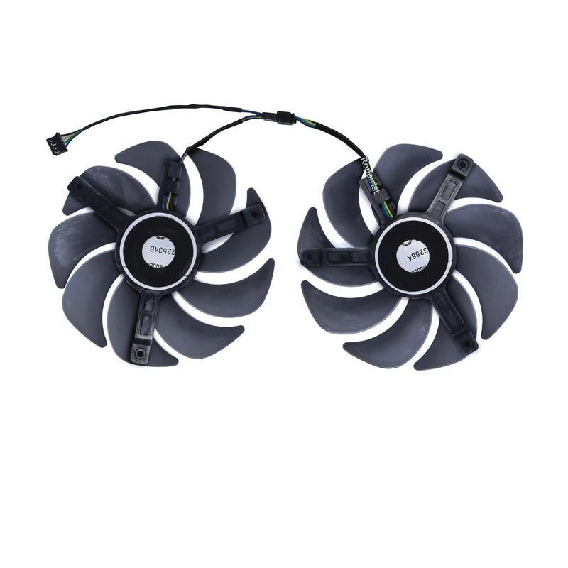 Graphics Card Cooler Video Fan For ZOTAC RTX 4090 4080 AMP Extreme AIRO Moon White,For ZOTAC RTX4090 D PGF 24GB