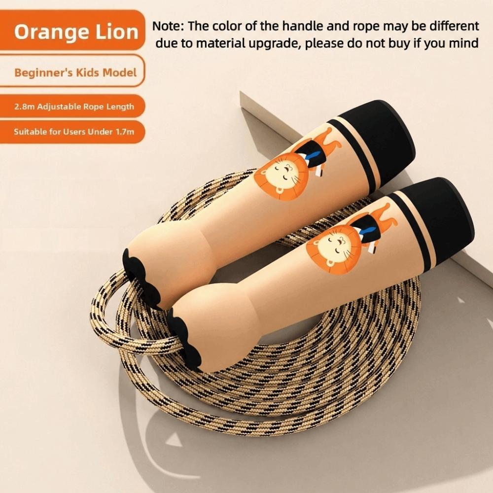 Adjustable Children's Skipping Rope ABS Handle Students Jump Rope For Fitness Outdoor Activity